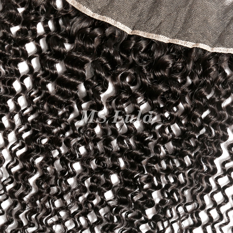 Virgin Human Hair Kinky Curly 13x4 13x6 HD Lace Frontal - 图片 6